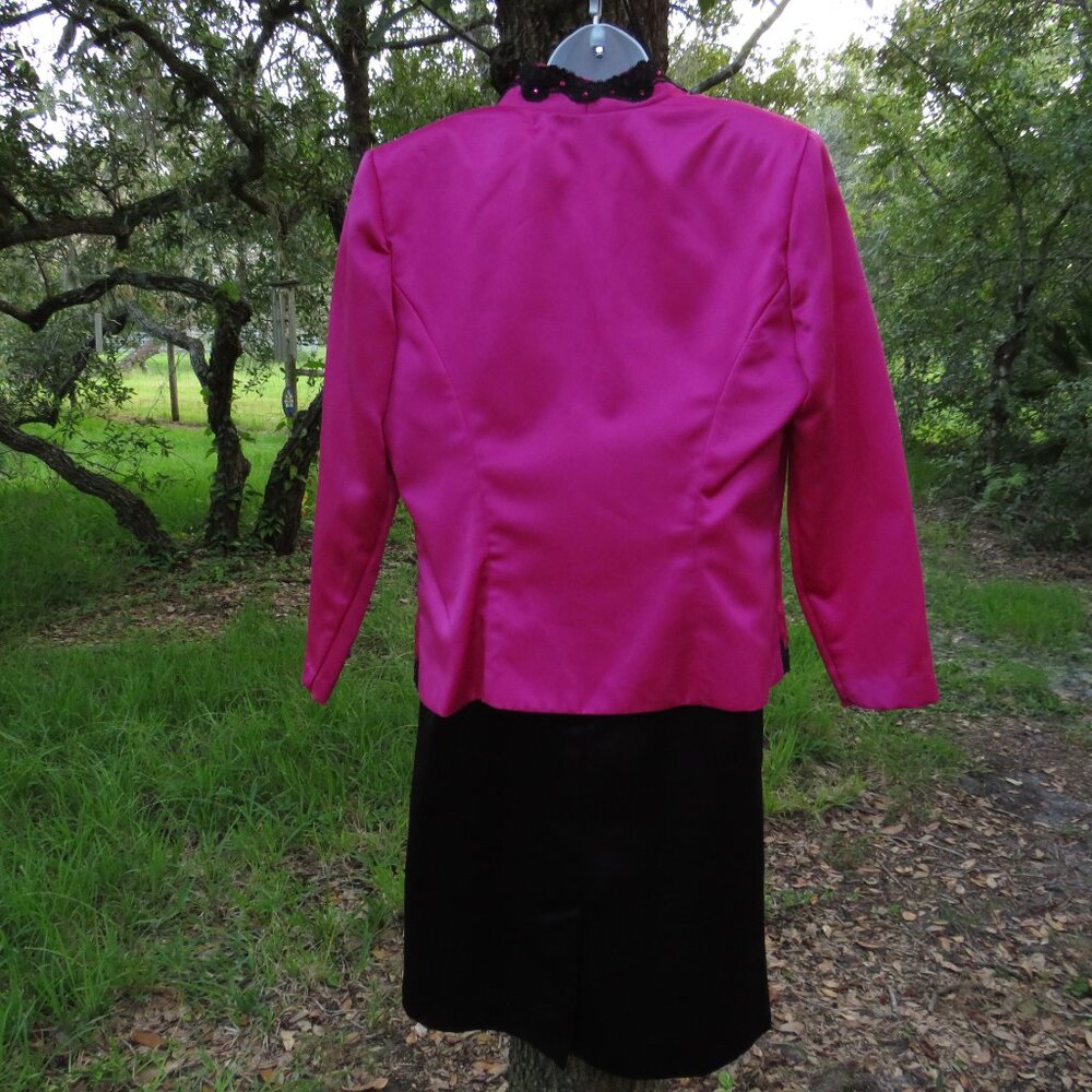 After Dark Womans size 12 Dress 2 Pieces Vintage - Picture 10 of 13